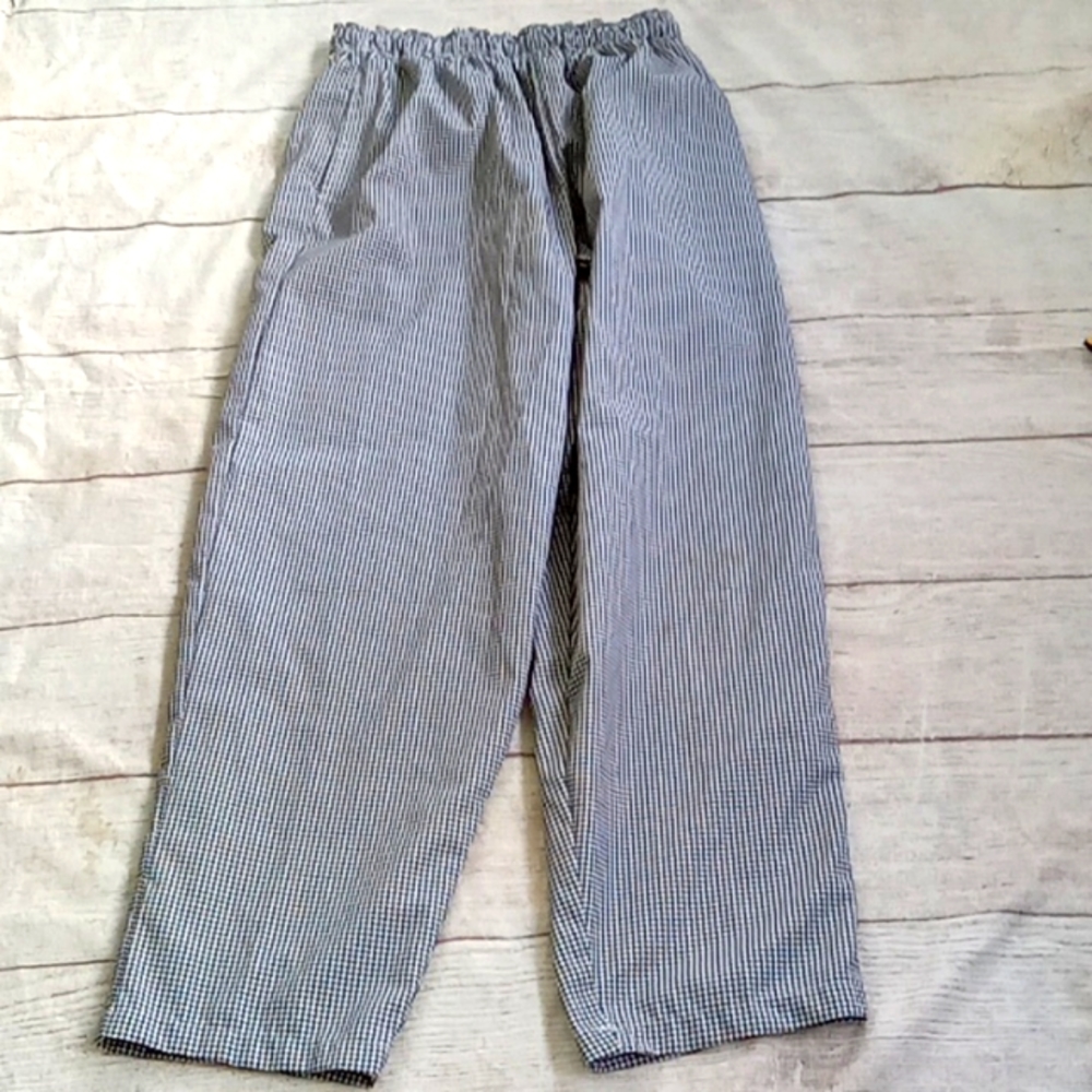 Houndstooth pull-on pants by Fortune, size XL